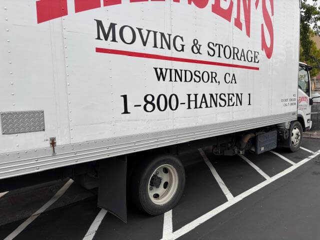 Why Hansen’s Moving & Storage Is a Trusted Sonoma County Moving Company